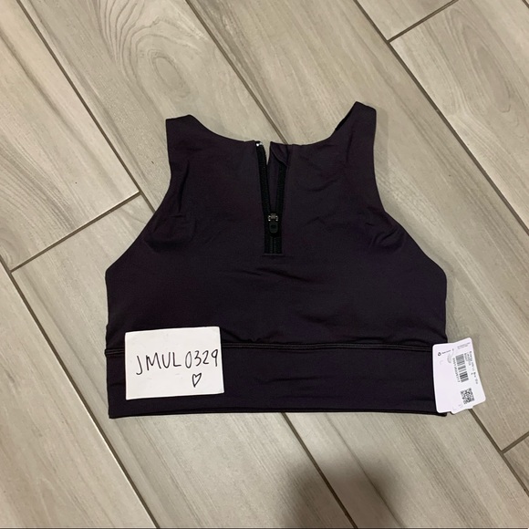 Lululemon Energy Bra High Neck Long Line Zip - Picture 6 of 7